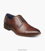 Oxford con puntera flexible Florsheim hombres LPVB4P253 calzado coñac