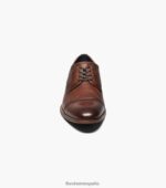 Oxford con puntera flexible Florsheim hombres LPVB4P253 calzado coñac - Imagen 6