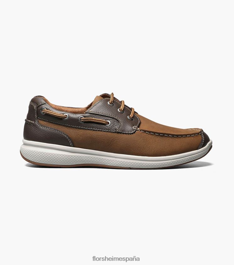 Oxford con puntera moc de los grandes lagos Florsheim hombres LPVB4P353 calzado piedra - Imagen 2