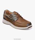 Oxford con puntera moc de los grandes lagos Florsheim hombres LPVB4P353 calzado piedra