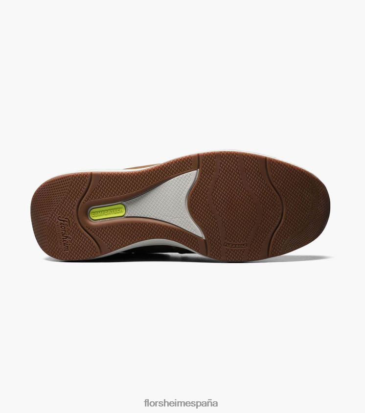 Oxford con puntera moc de los grandes lagos Florsheim hombres LPVB4P353 calzado piedra - Imagen 3