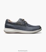 Oxford con puntera moc de los grandes lagos Florsheim hombres LPVB4P354 calzado índigo - Imagen 2