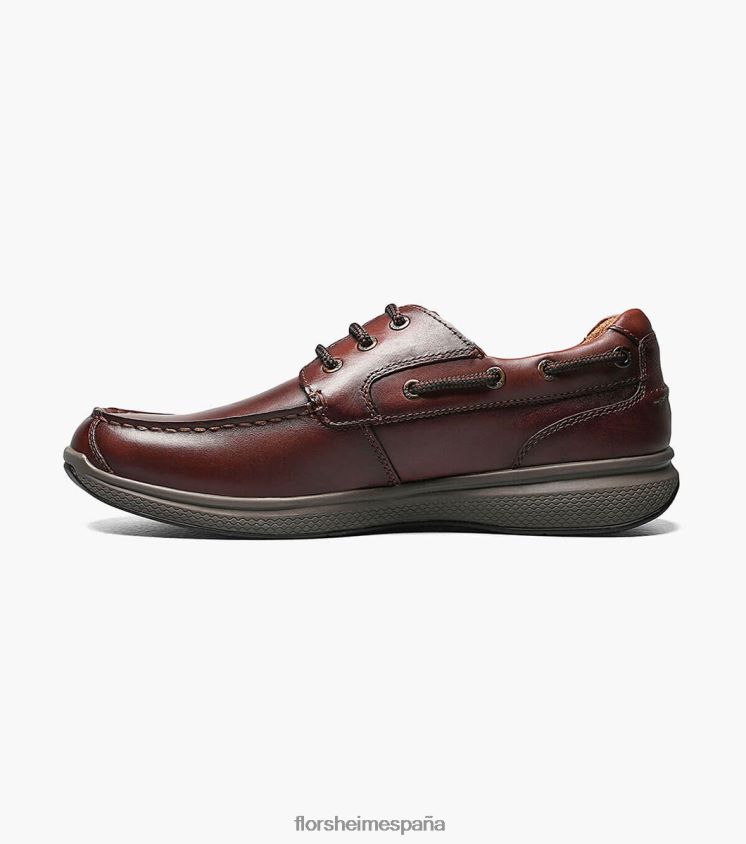 Oxford con puntera moc de los grandes lagos Florsheim hombres LPVB4P355 calzado marrón - Imagen 5