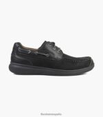 Oxford con puntera moc de los grandes lagos Florsheim hombres LPVB4P356 calzado ch negro - Imagen 2