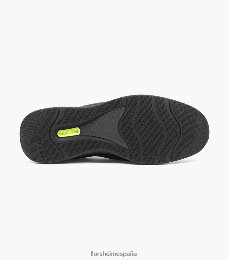 Oxford con puntera moc de los grandes lagos Florsheim hombres LPVB4P356 calzado ch negro - Imagen 3