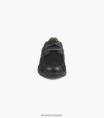 Oxford con puntera moc de los grandes lagos Florsheim hombres LPVB4P356 calzado ch negro - Imagen 6