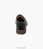 Oxford con puntera mocasín Lodge Florsheim hombres LPVB4P217 calzado ch negro - Imagen 7