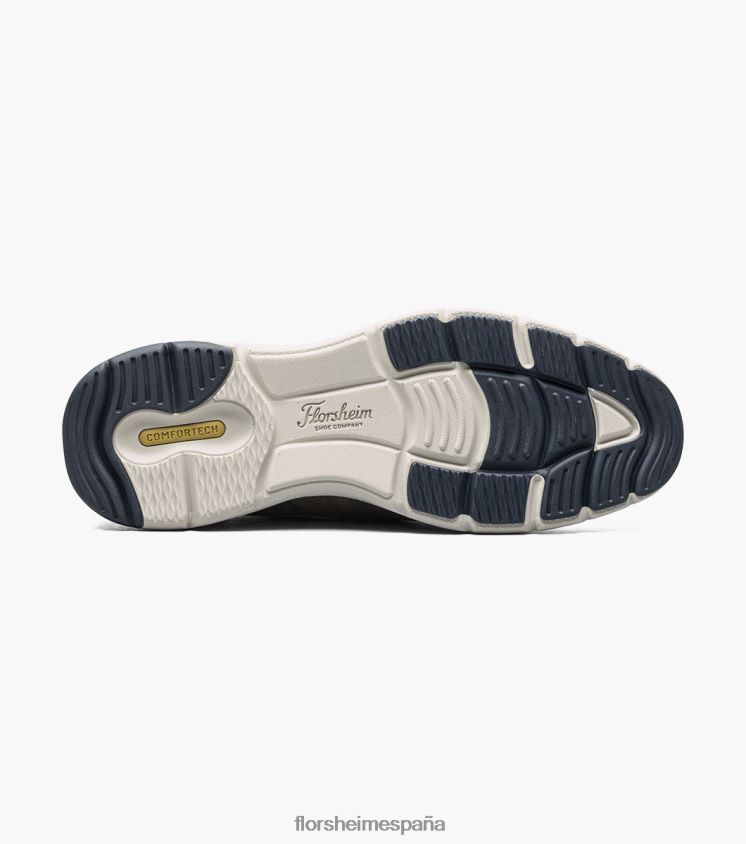Oxford con puntera perforada Frenzi Florsheim hombres LPVB4P33 calzado gris - Imagen 3
