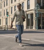 Oxford con puntera perforada Frenzi Florsheim hombres LPVB4P33 calzado gris - Imagen 8