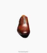 Oxford con puntera Sorrento Florsheim hombres LPVB4P142 calzado coñac - Imagen 6