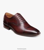 Oxford con puntera Sorrento Florsheim hombres LPVB4P143 calzado borgoña