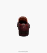 Oxford con puntera Sorrento Florsheim hombres LPVB4P143 calzado borgoña - Imagen 7