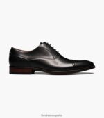 Oxford con puntera Sorrento Florsheim hombres LPVB4P144 calzado negro - Imagen 2