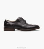 oxford de punta de ala de rucci Florsheim hombres LPVB4P52 calzado negro - Imagen 2