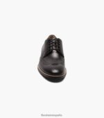 oxford de punta de ala de rucci Florsheim hombres LPVB4P52 calzado negro - Imagen 6