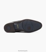 oxford de punta de ala picante de la zona residencial Florsheim hombres LPVB4P111 calzado negro - Imagen 3