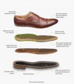 oxford de punta plana de la zona alta Florsheim hombres LPVB4P239 calzado coñac - Imagen 2