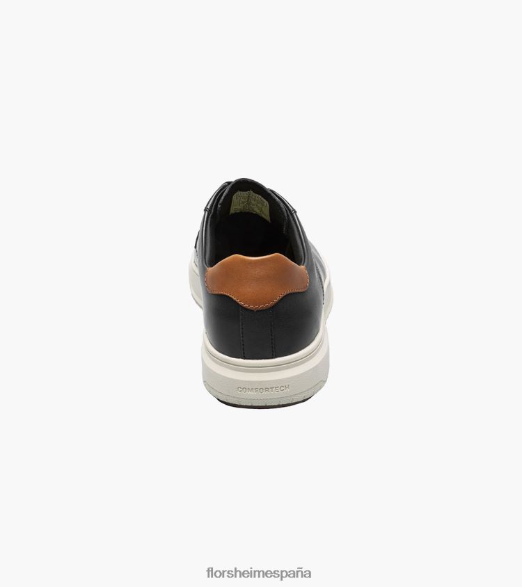 Oxford de trabajo de primera calidad con punta de acero y punta plana Florsheim hombres LPVB4P401 calzado negro - Imagen 7
