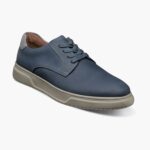 Oxford de trabajo de primera calidad con punta de acero y punta plana Florsheim hombres LPVB4P402 calzado Armada
