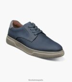 Oxford de trabajo de primera calidad con punta de acero y punta plana Florsheim hombres LPVB4P402 calzado Armada