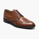 oxford perforado con punta de ala russell Florsheim hombres LPVB4P214 calzado broncearse