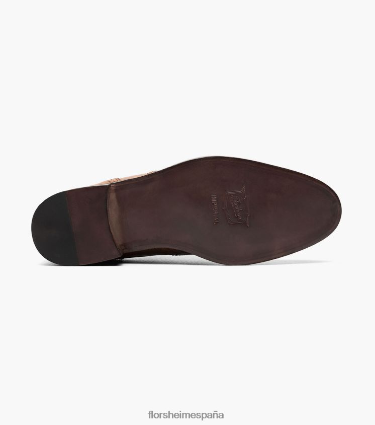 oxford perforado con punta de ala russell Florsheim hombres LPVB4P214 calzado broncearse - Imagen 3