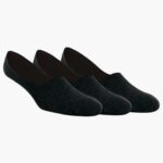 Pack de 3 calcetines ocultos invisibles Florsheim unisexo LPVB4P572 accesorios negro