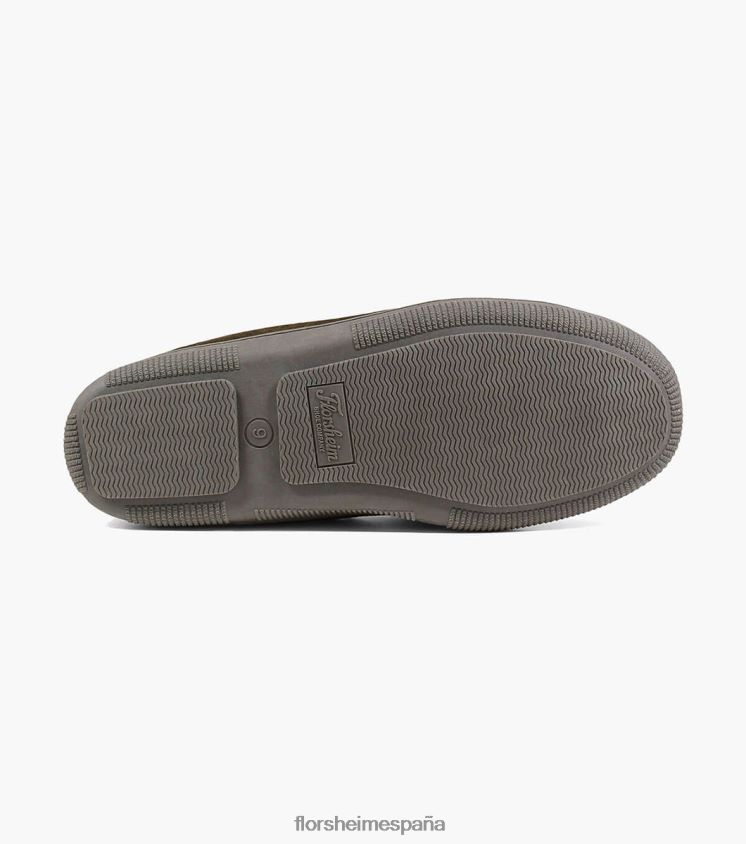 pantuflas cómodas con puntera mocasín Florsheim hombres LPVB4P383 calzado chocolate - Imagen 3