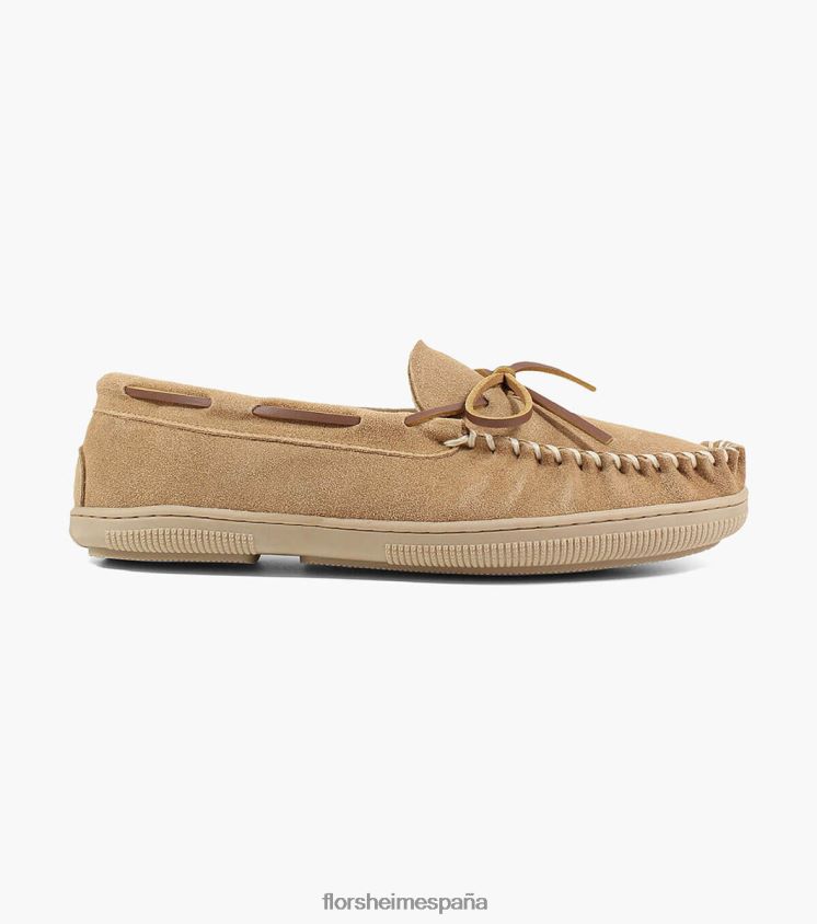 pantuflas cómodas con puntera mocasín Florsheim hombres LPVB4P384 calzado arena - Imagen 2
