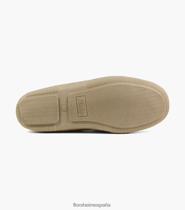 pantuflas cómodas con puntera mocasín Florsheim hombres LPVB4P384 calzado arena - Imagen 3