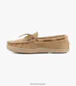 pantuflas cómodas con puntera mocasín Florsheim hombres LPVB4P384 calzado arena - Imagen 5