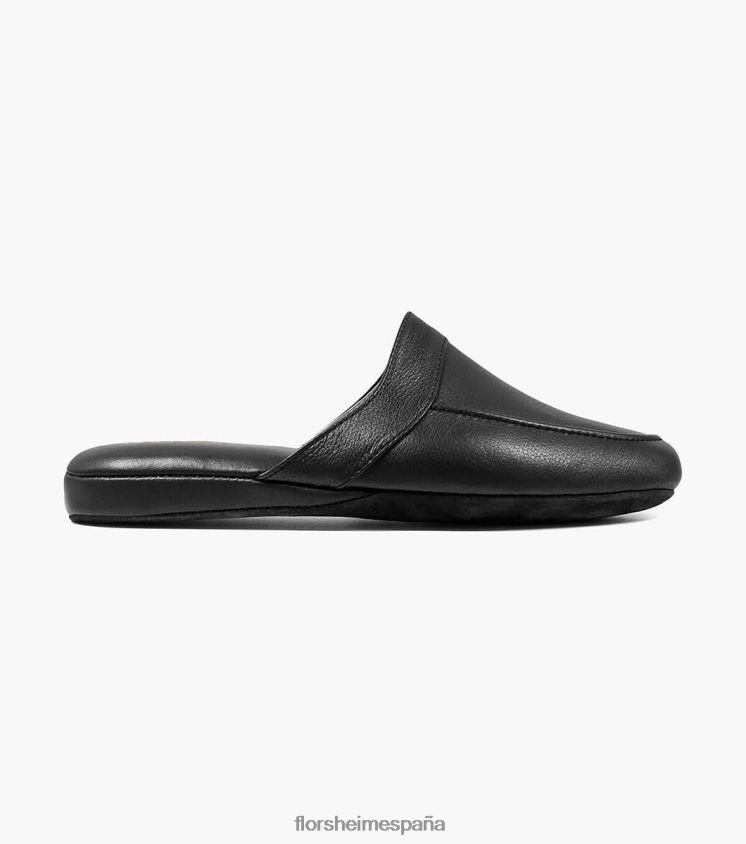 pantuflas con punta de mocasín Florsheim hombres LPVB4P387 calzado negro - Imagen 2