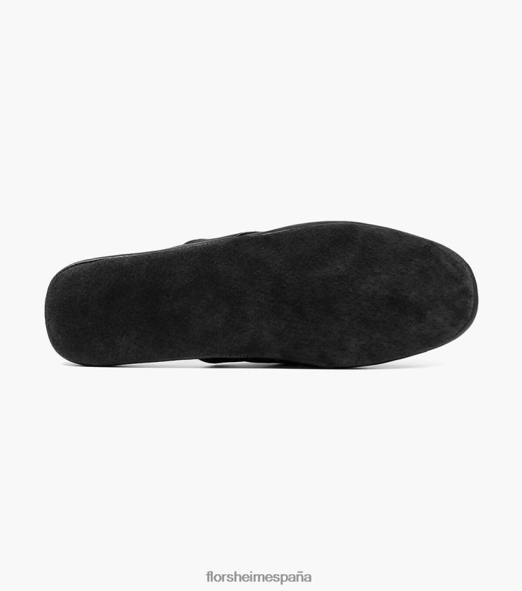 pantuflas con punta de mocasín Florsheim hombres LPVB4P387 calzado negro - Imagen 3