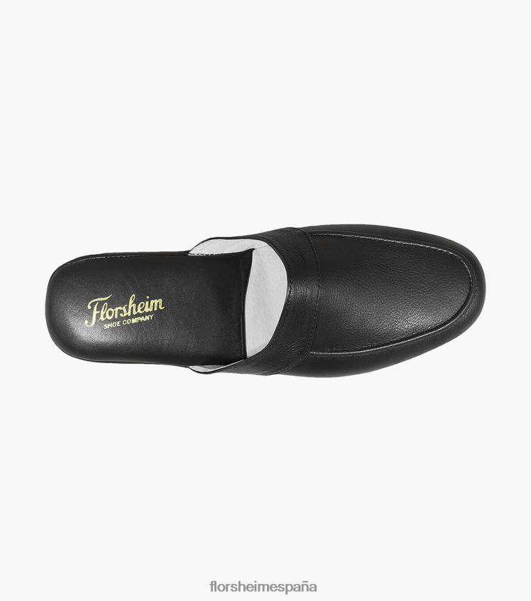 pantuflas con punta de mocasín Florsheim hombres LPVB4P387 calzado negro - Imagen 4