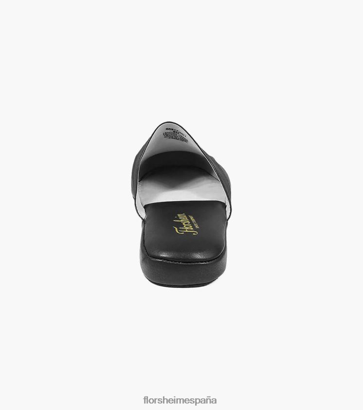 pantuflas con punta de mocasín Florsheim hombres LPVB4P387 calzado negro - Imagen 7