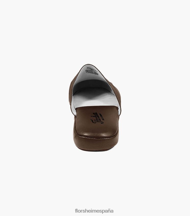 pantuflas con punta de mocasín Florsheim hombres LPVB4P388 calzado marrón - Imagen 7