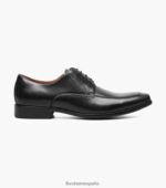 postino 1 moc toe oxford Florsheim hombres LPVB4P112 calzado negro liso - Imagen 2