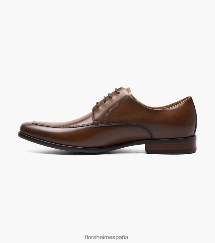 postino 1 moc toe oxford Florsheim hombres LPVB4P113 calzado coñac - Imagen 5