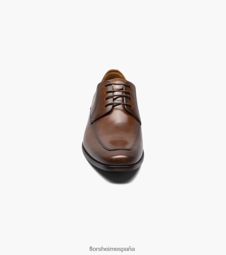 postino 1 moc toe oxford Florsheim hombres LPVB4P113 calzado coñac - Imagen 6