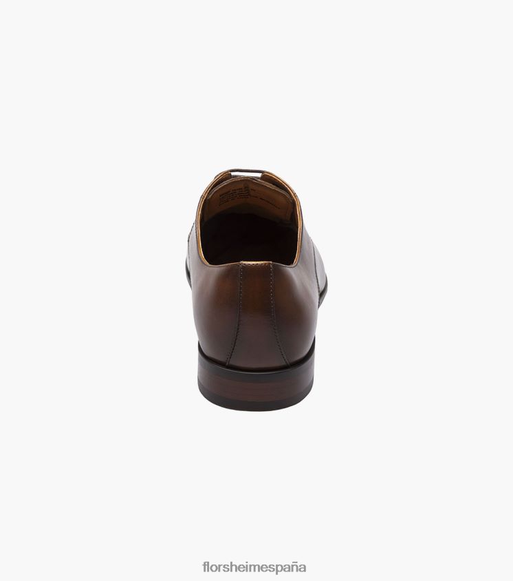 postino 1 moc toe oxford Florsheim hombres LPVB4P113 calzado coñac - Imagen 7