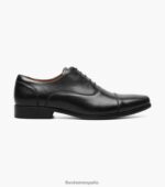 postino 1 puntera balmoral oxford Florsheim hombres LPVB4P114 calzado negro liso - Imagen 2