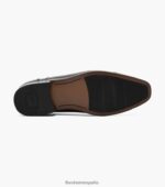 postino 1 puntera balmoral oxford Florsheim hombres LPVB4P114 calzado negro liso - Imagen 3