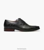 postino 1 puntera balmoral oxford Florsheim hombres LPVB4P116 calzado negro - Imagen 2