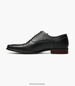 postino 1 puntera balmoral oxford Florsheim hombres LPVB4P116 calzado negro - Imagen 5