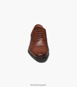 postino 1 puntera balmoral oxford Florsheim hombres LPVB4P117 calzado coñac - Imagen 6