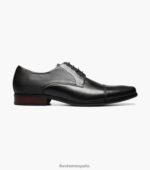 postino 1 puntera oxford Florsheim hombres LPVB4P120 calzado negro - Imagen 2