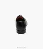 postino 1 puntera oxford Florsheim hombres LPVB4P121 calzado negro liso - Imagen 7
