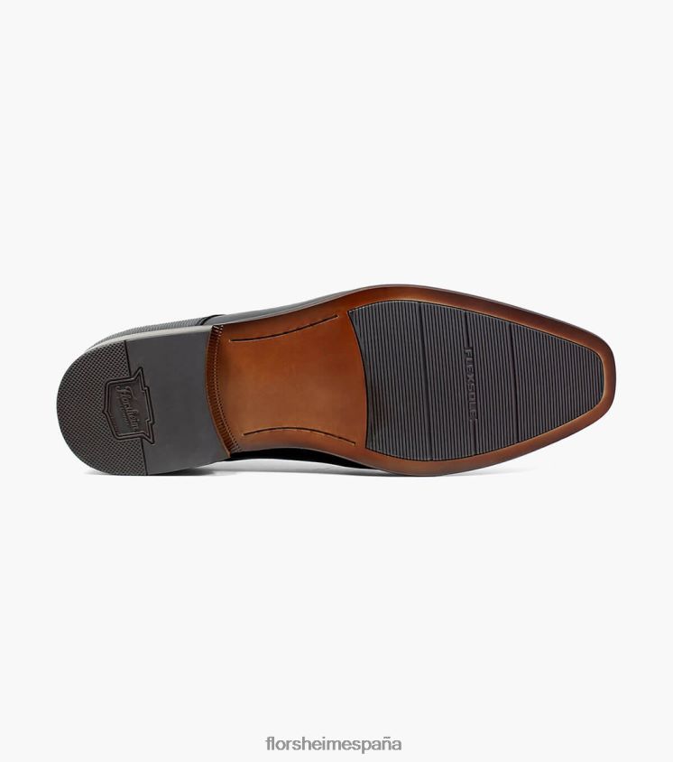 Postino 2 Bike Toe Oxford Florsheim hombres LPVB4P194 calzado negro liso - Imagen 3