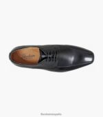 Postino 2 Bike Toe Oxford Florsheim hombres LPVB4P194 calzado negro liso - Imagen 4