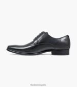 Postino 2 Bike Toe Oxford Florsheim hombres LPVB4P194 calzado negro liso - Imagen 5